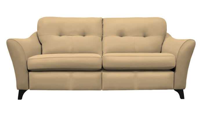 G Plan Hatton Leather 3 Seater Sofa