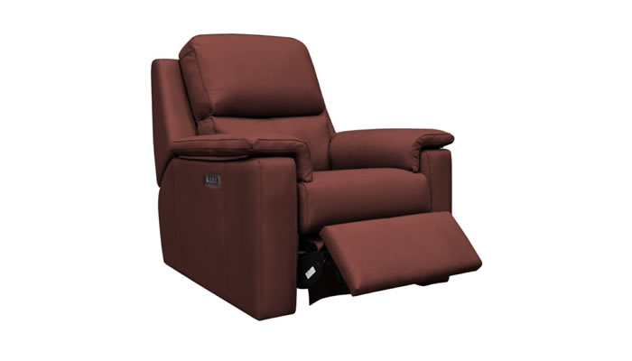 G Plan Harper Leather Chair Manual Recliner